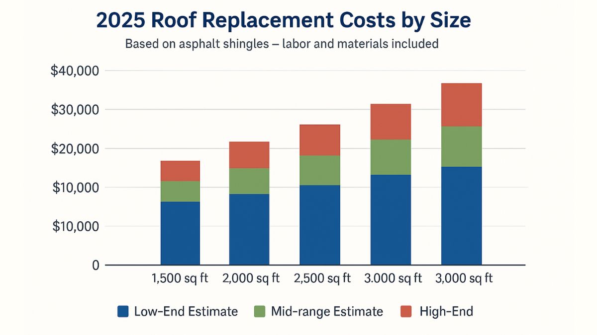 2025 Residential Roof Replacement Cost Guide