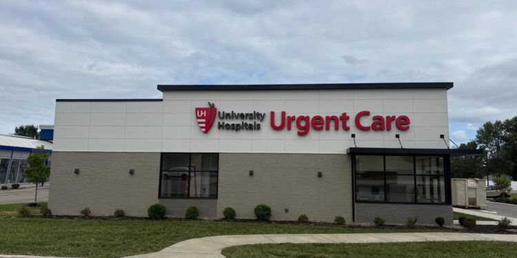University Hospitals urgent care near me